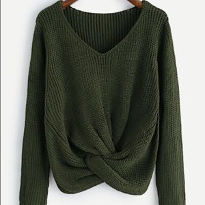 Olive Green Sweater